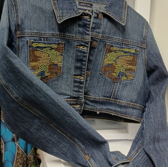 Denim Jacket Short - Picture 2 of 4